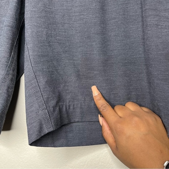 Faherty Men All Day Shorts 36" Charcoal Blue 8" Inseam Stretch Performance - Picture 9 of 13